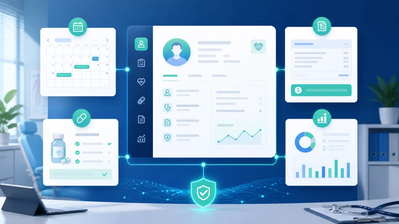 Clinic Management Software: What a Connected System Should Do visual guide